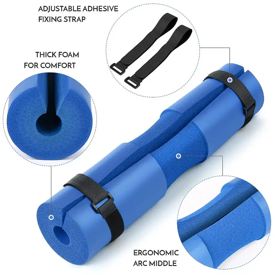 Almohadilla Para Barra Esponja Hip Thrust Squat 4