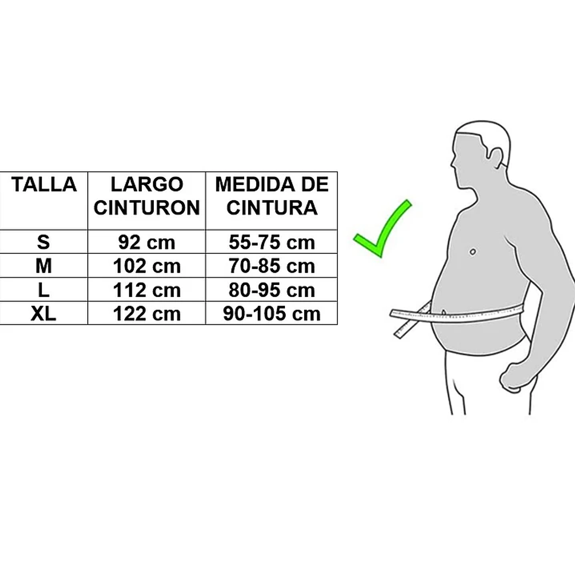 Cinturon Lumbar Para Pesas Levantamientos Gym 4