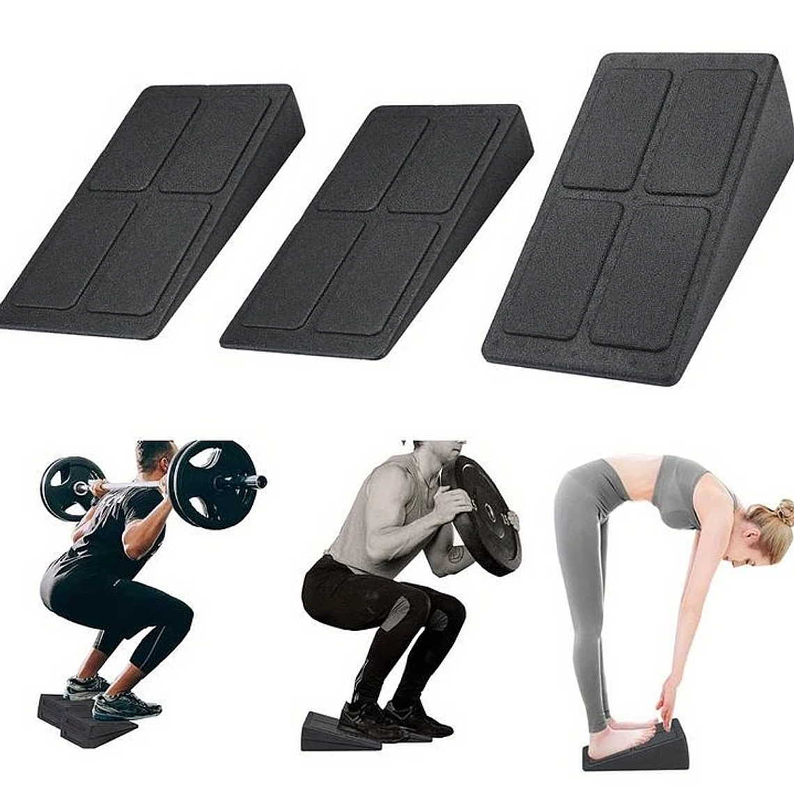 Cuña Para Sentadilla Elevador De Talones Rampa Squat 3