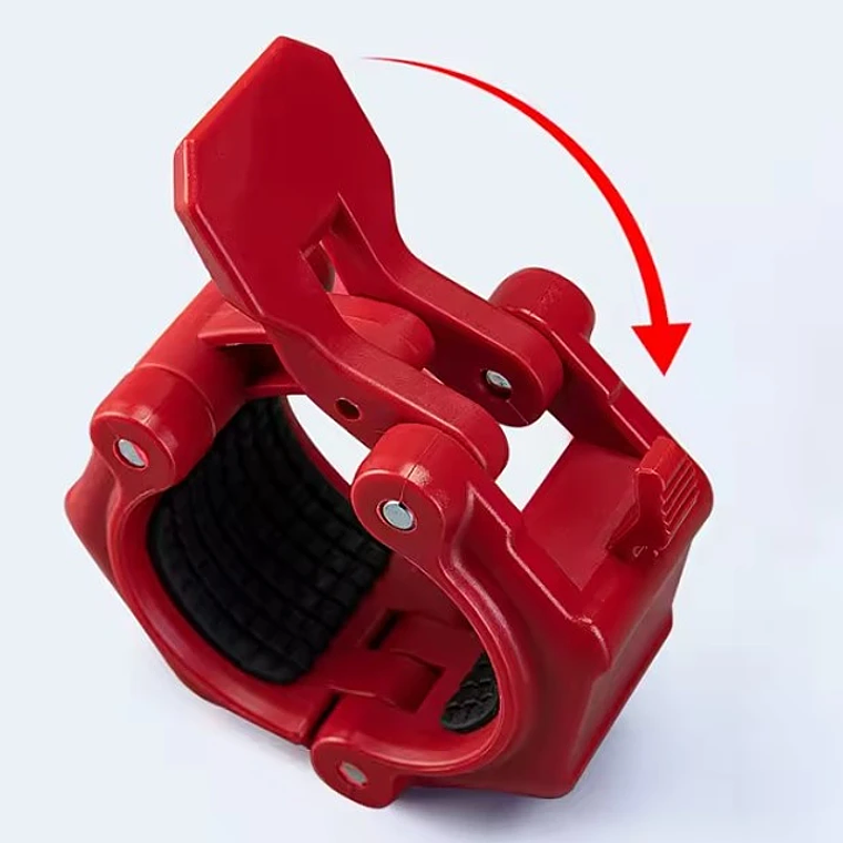 Seguro Barra Olimpica Collarines De Seguridad 50mm 2