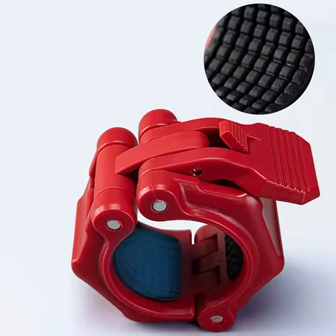 Seguro Barra Olimpica Collarines De Seguridad 50mm 4