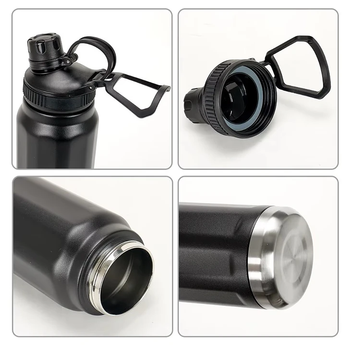 Botella De Agua Termica Termo Acero Inoxidable 1 Litro 5