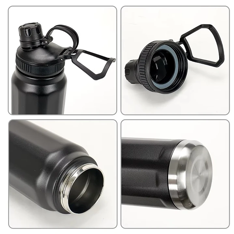 Botella De Agua Termica Termo Acero Inoxidable 1 Litro 5