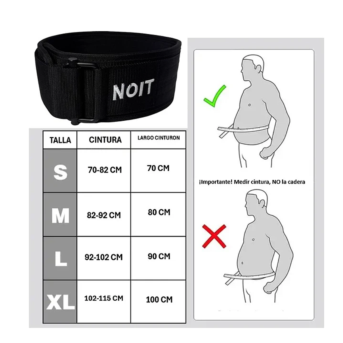 Cinturón de Crossfit y Levantamiento 4