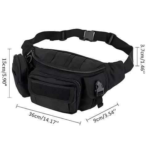 Riñonera Tactica Outdoor Trekking Airsoft