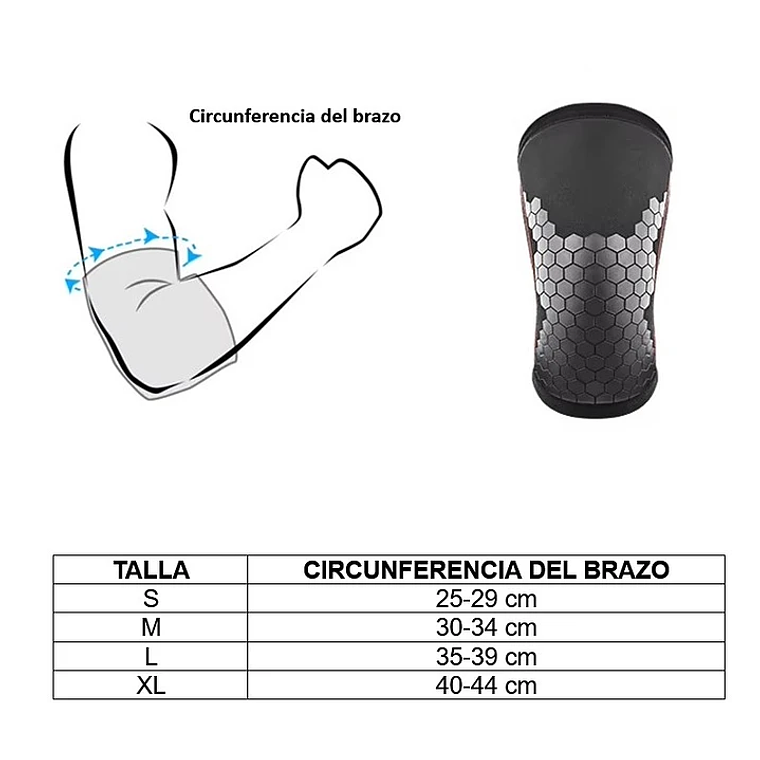 Coderas Neopreno 7mm Para Entrenamiento 4