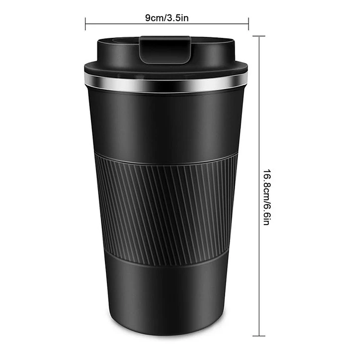 Vaso Termico Mug 500ml Acero Inoxidable Termo Cafe Te Agua 3