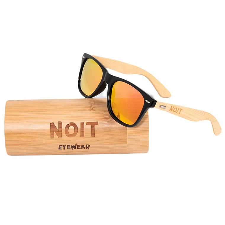 Gafas De Madera Lentes De Sol Polarizados 3