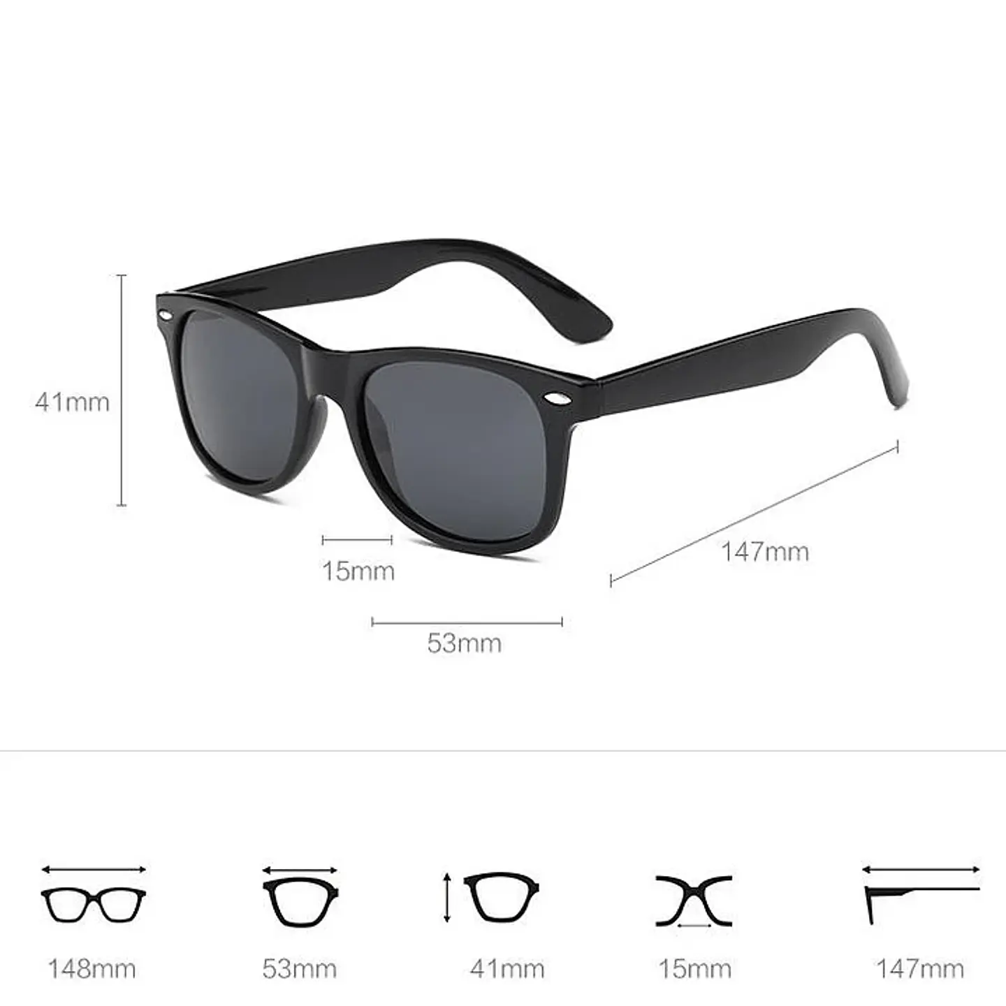 Gafas De Madera Lentes De Sol Polarizados 10