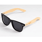 Lentes De Sol Gafas De Madera Polarizadas Negro - Miniatura 2
