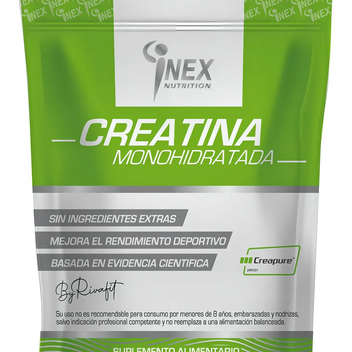 CREATINA MONOHIDRATADA (300GR) INEX NUTRITION  1