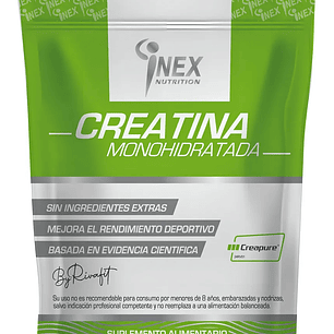 CREATINA MONOHIDRATADA (300GR) INEX NUTRITION 