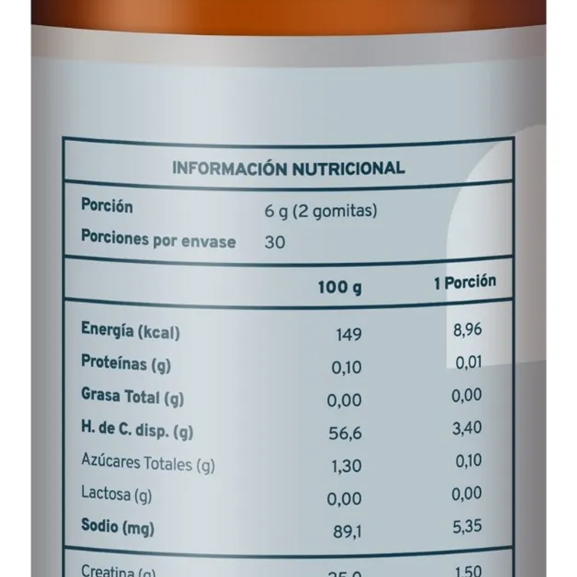 INFOR PRO SPORT CREATINA X 60 GOMITAS  2