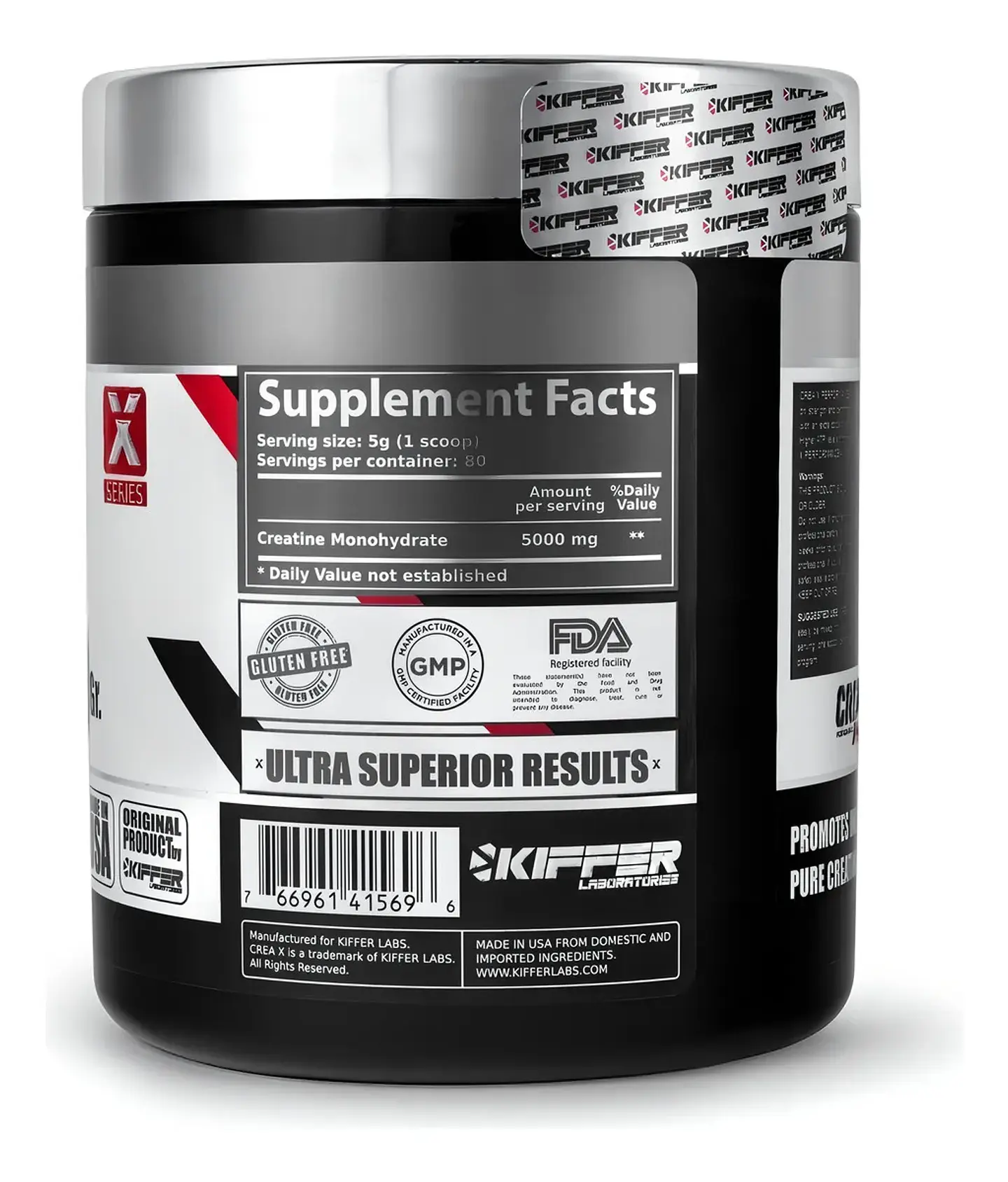 CREATINA X PERFORMANCE (400GR) KIFFER  3