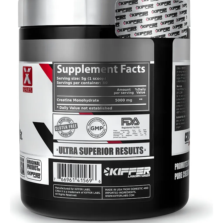 CREATINA X PERFORMANCE (400GR) KIFFER  3