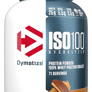 PROTEINA DYMATIZE ISO 100 HYDROLYZED WHEY ISOLATE 5LB  CHOCOLATE PEANUT BUTTER 
