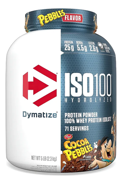 PROTEINA DYMATIZE ISO 100 HYDROLYZED WHEY ISOLATE 5LB  COCOA PEBBLES
