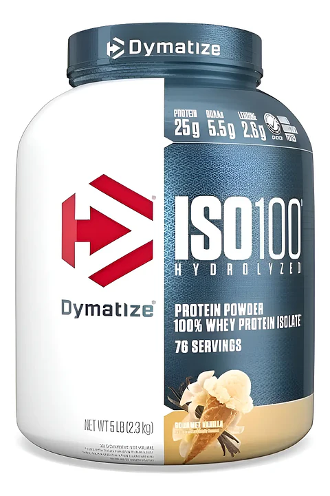 PROTEINA DYMATIZE ISO 100 HYDROLYZED WHEY ISOLATE 5LB VAINILLA