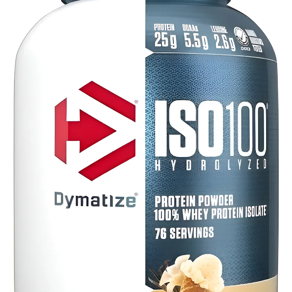 PROTEINA DYMATIZE ISO 100 HYDROLYZED WHEY ISOLATE 5LB VAINILLA 1