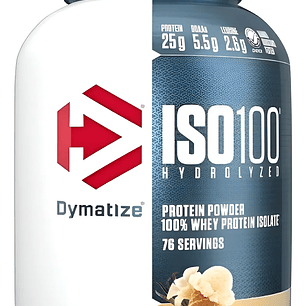 PROTEINA DYMATIZE ISO 100 HYDROLYZED WHEY ISOLATE 5LB VAINILLA