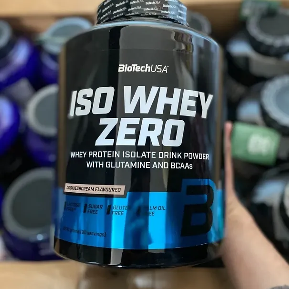 ISO WHEY ZERO (5Lb) BIOTECH USA CHOCOLATE BLANCO 2
