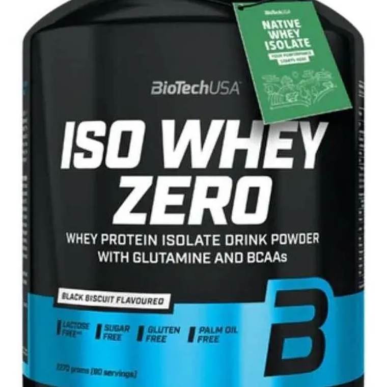 ISO WHEY ZERO (5Lb) BIOTECH USA CHOCOLATE BLANCO 1