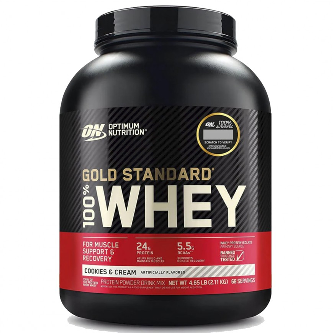 WHEY GOLD STANDARD (5LB) OPTIMUM NUTRITION Original 2