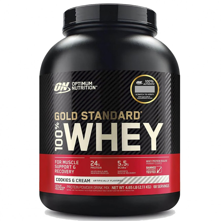 WHEY GOLD STANDARD (5LB) OPTIMUM NUTRITION Original 2