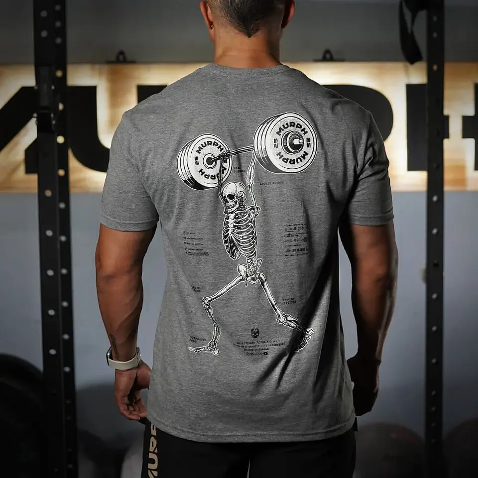 Remera Regular Fit Anatomy Of Jerk - Heather Gray 1