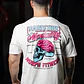Remera Regular Fit Hardcore Mentality - Blanco - Miniatura 1