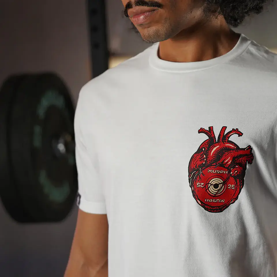 Remera Regular Fit Passion & Blood - Blanco 4