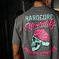 Remera Regular Fit Hardcore Mentality - Gris Charcoal - Miniatura 3