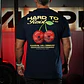 Remera Regular fit HARD TO RESIST - Navy Blue - Miniatura 1