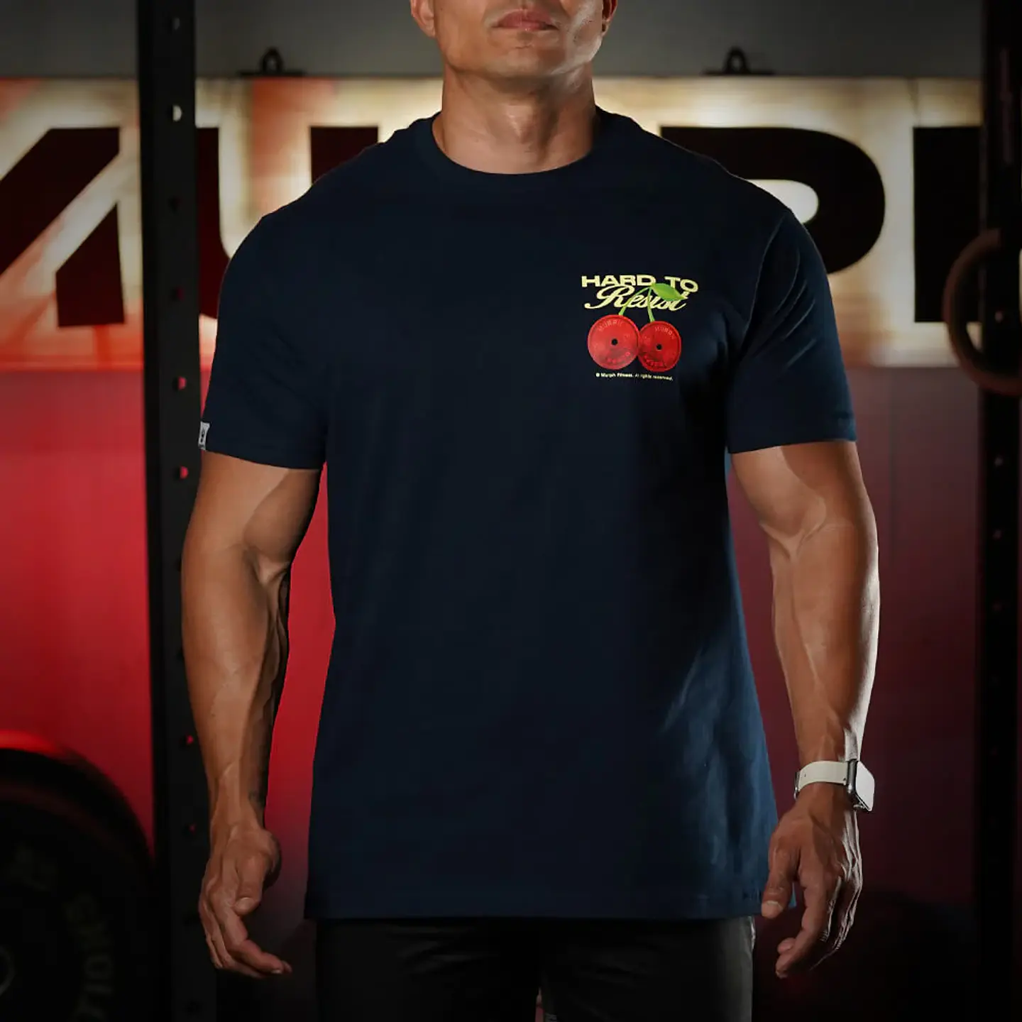 Remera Regular fit HARD TO RESIST - Navy Blue 2