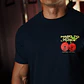 Remera Regular fit HARD TO RESIST - Navy Blue - Miniatura 4