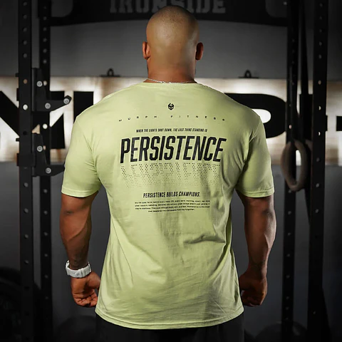 Remera Regular fit PERSISTENCE - Pistacho