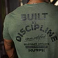 Remera Regular Fit Built By Discipline - Tactical Heather - Miniatura 3