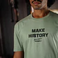 Remera Regular Fit Make History - Mossy Gray - Miniatura 4