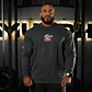 Remera Manga Larga LIFT HEAVY & RUN FAST - Gris Charcoal - Miniatura 2