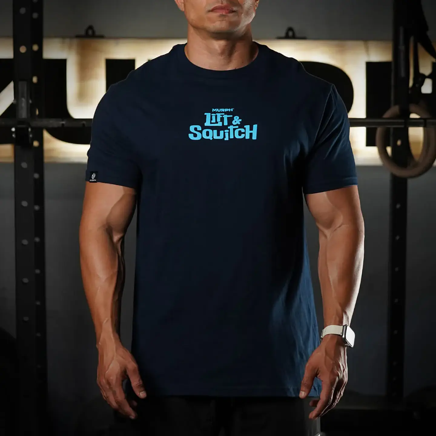 Remera Regular fit Lift & Squitch - Navy Blue 2