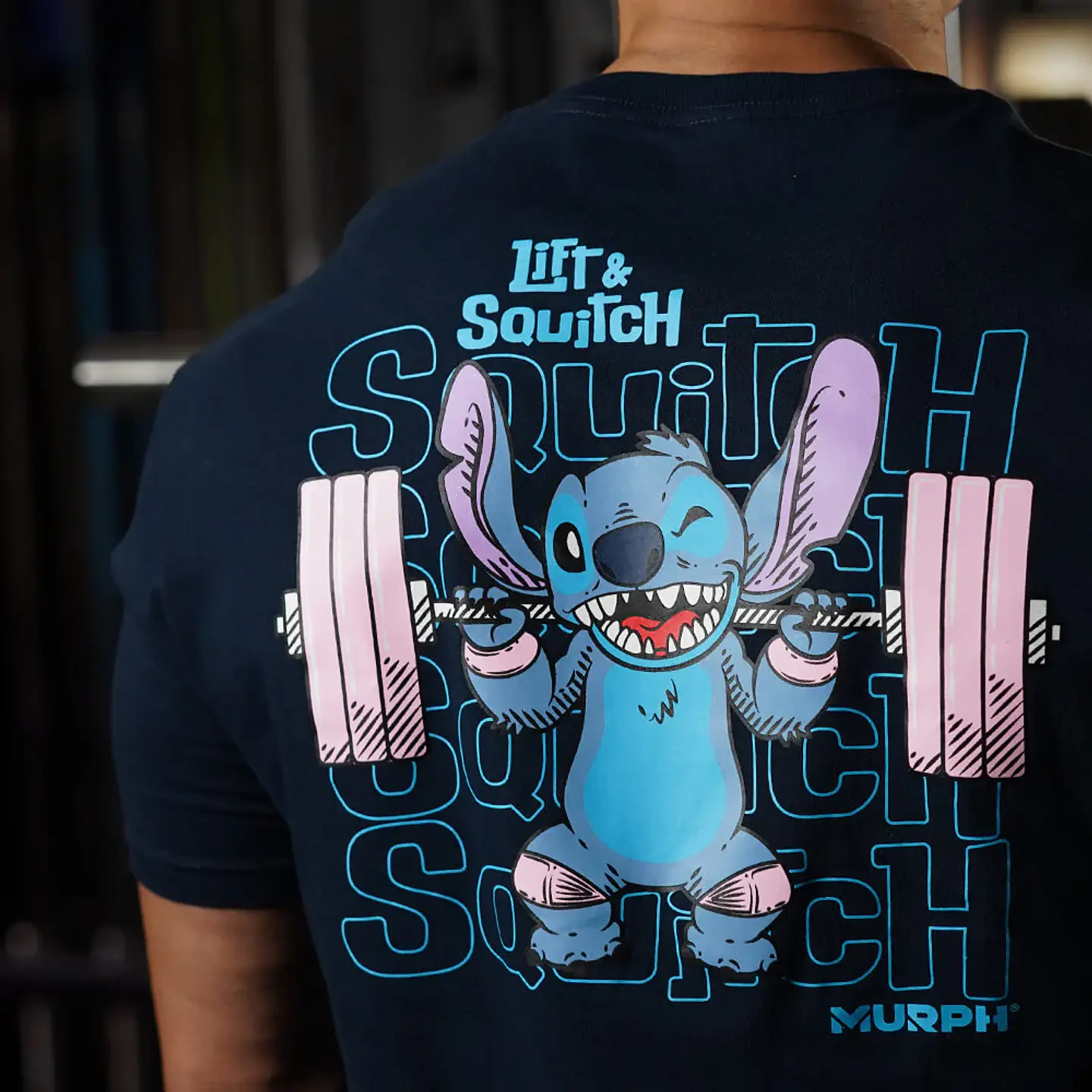 Remera Regular fit Lift & Squitch - Navy Blue 3