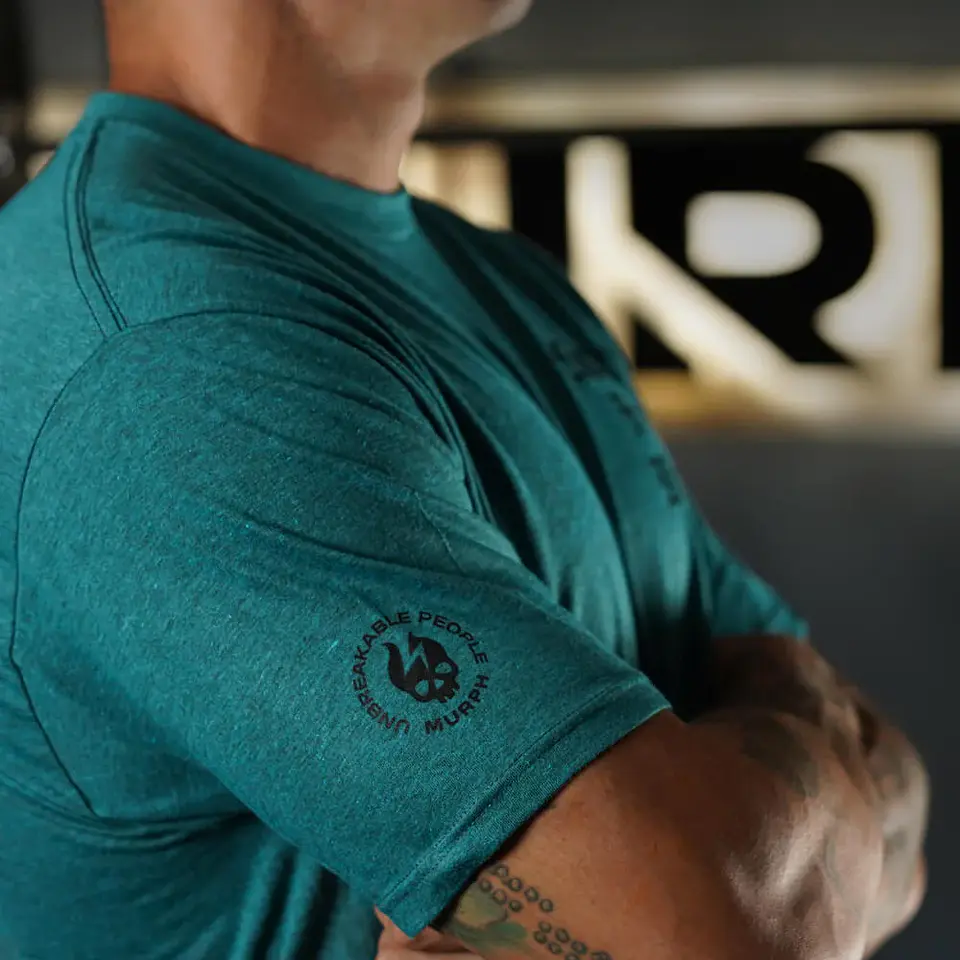Remera Regular Fit SFV - Heather Turquoise 3