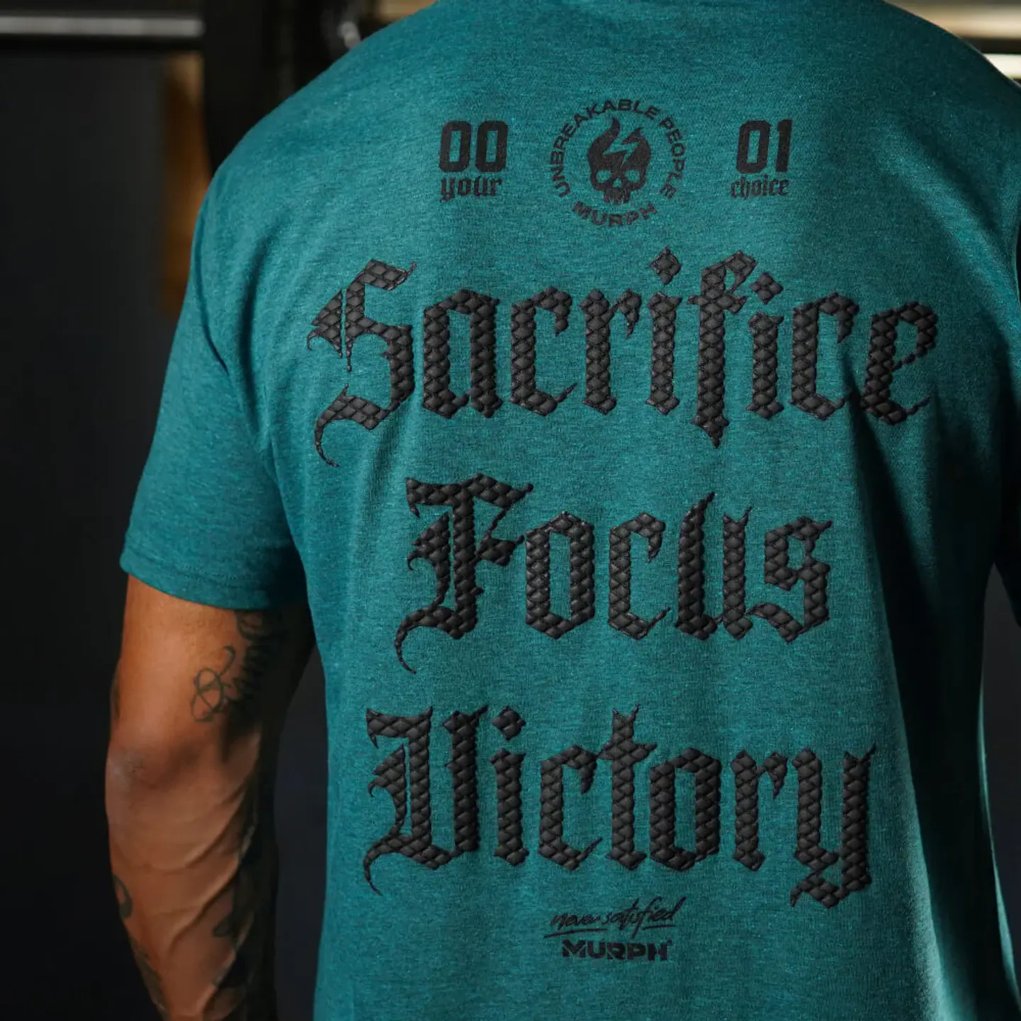 Remera Regular Fit SFV - Heather Turquoise 4