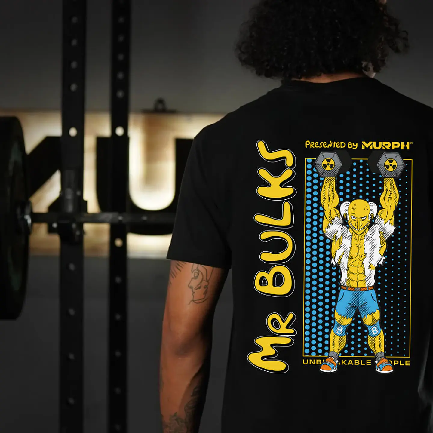 Remera Regular fit Mr. Bulks - Negro 5