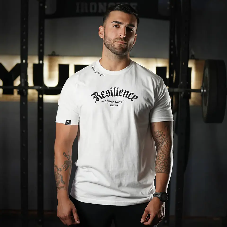 Remera Regular fit Resilience - Blanco 1