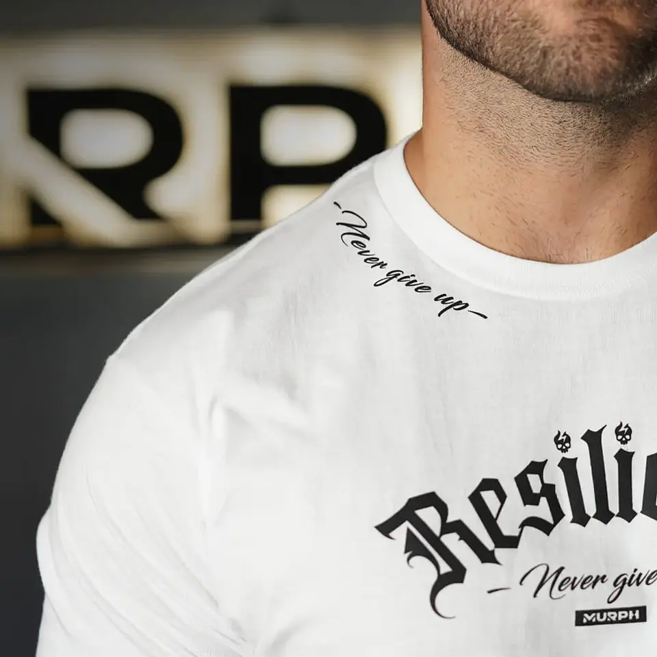 Remera Regular fit Resilience - Blanco 4