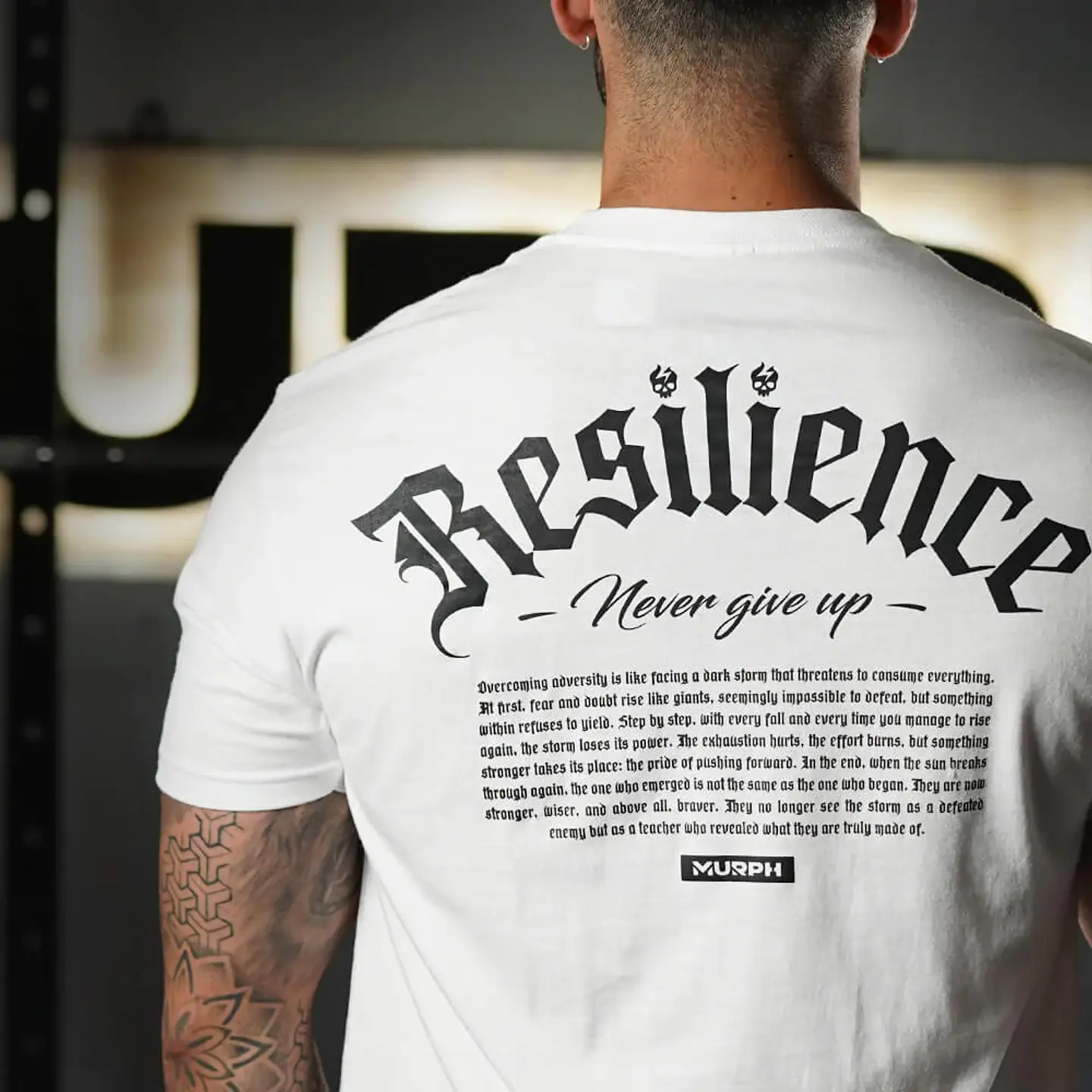 Remera Regular fit Resilience - Blanco 5
