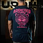 Remera Regular Fit Addicted - Heather Navy - Miniatura 1