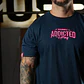 Remera Regular Fit Addicted - Heather Navy - Miniatura 4