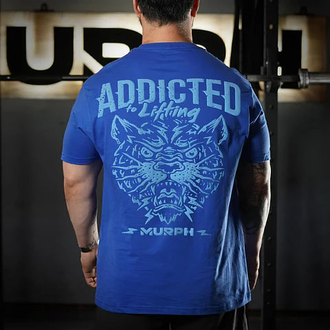 Remera Regular Fit Addicted - Royal Blue